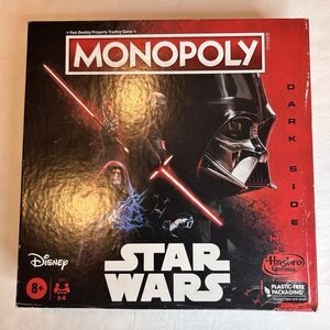 Monopoly Star Wars Dark Side Hasbro Disney Board Game 2-6 Players NEW SEALED BOX